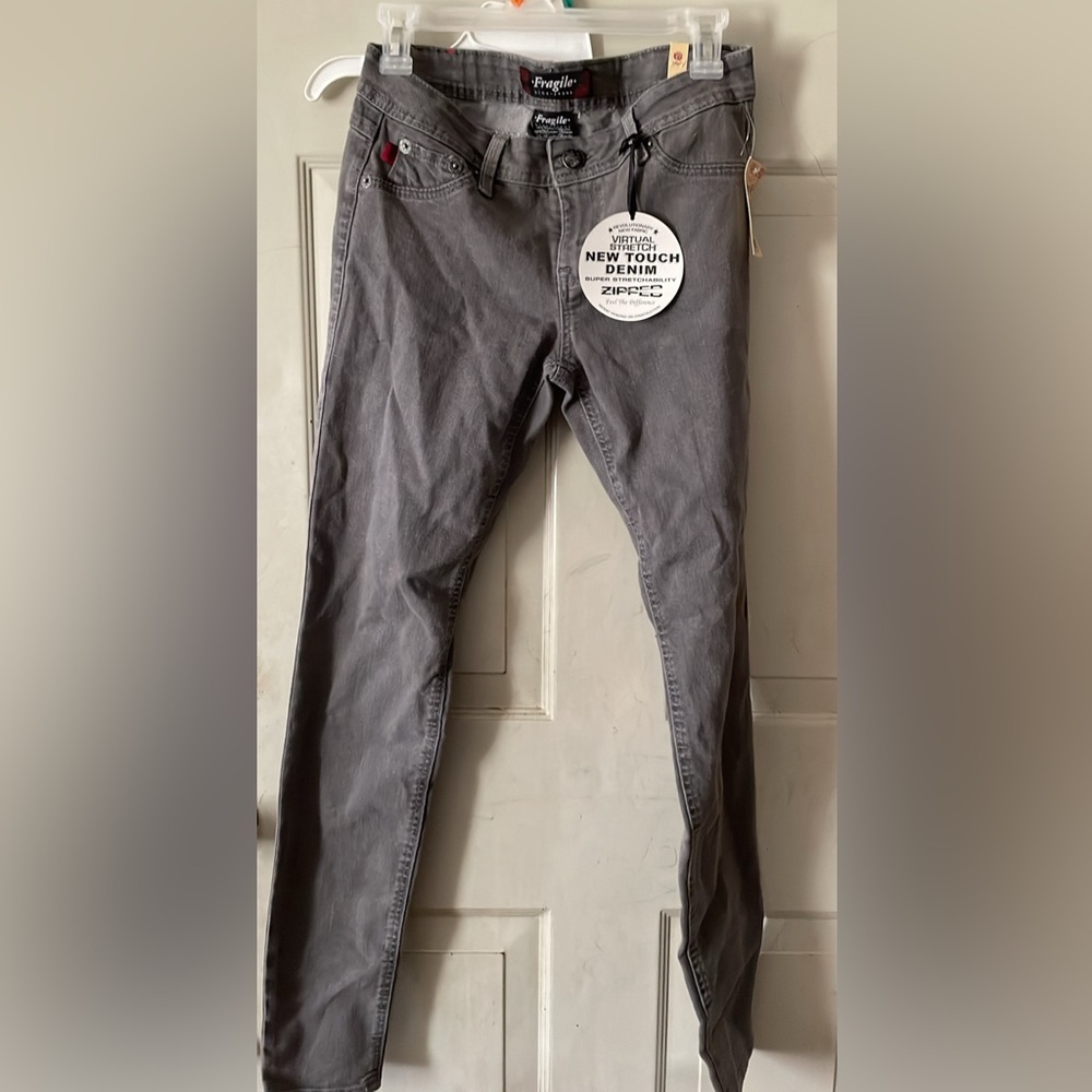 Gray jeans